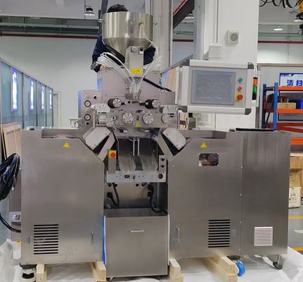 qualità  High Torsion Stiffness Soft Gel Capsule Machine with Harmonic Reducer 5.5kw 16 Plunges fabbrica